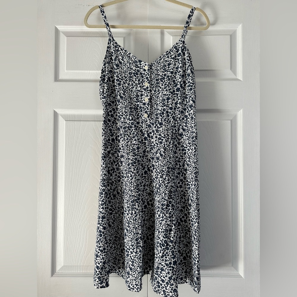 NWT GAP mini cami floral dress size S Tall